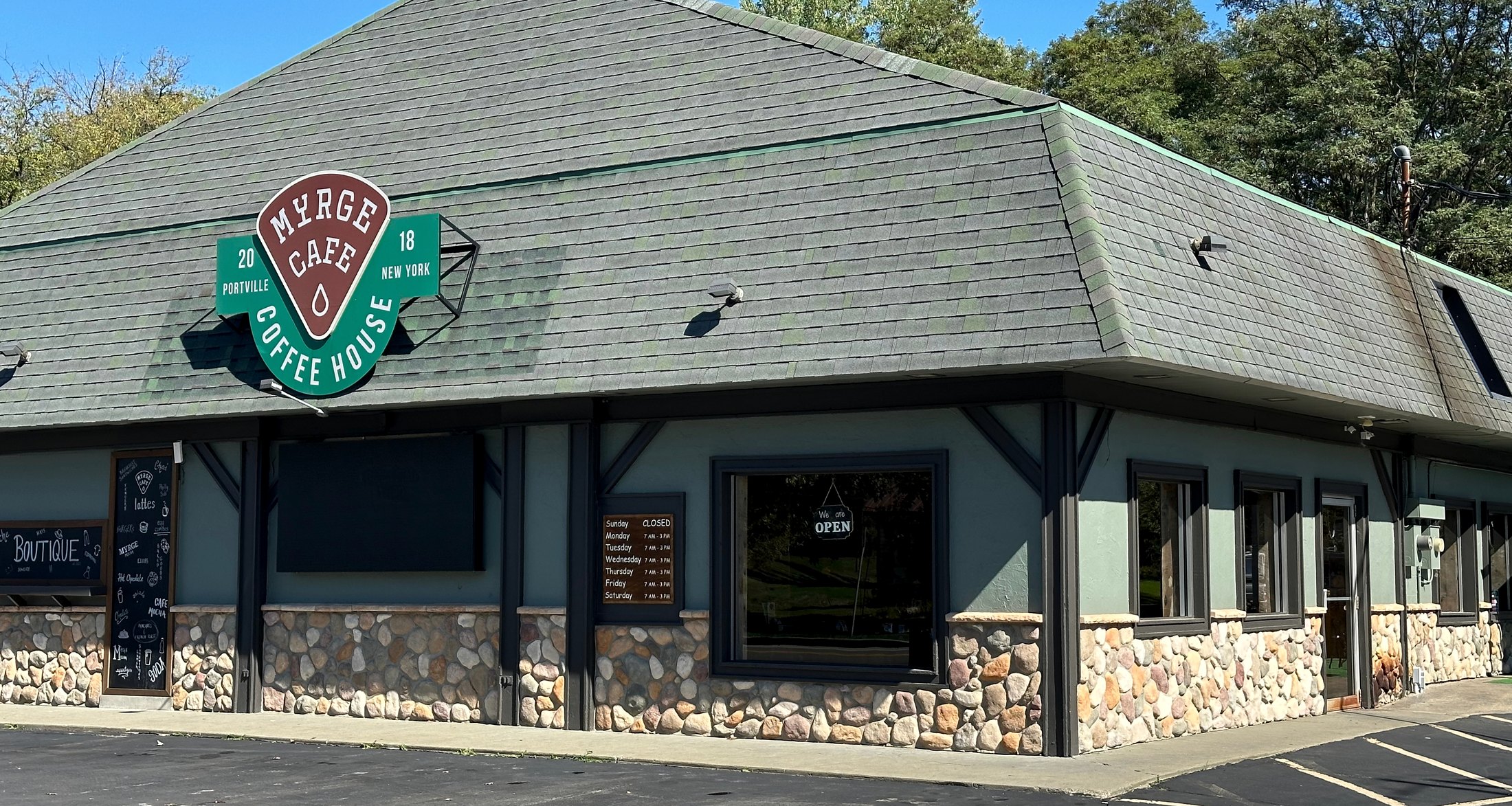 The Myrge Cafe in Portville, New York